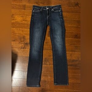 Calvin Klein Women's Dark Blue Straight Leg Jeans